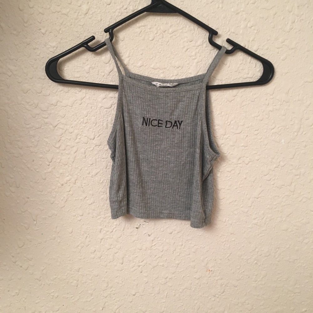 Grey tank